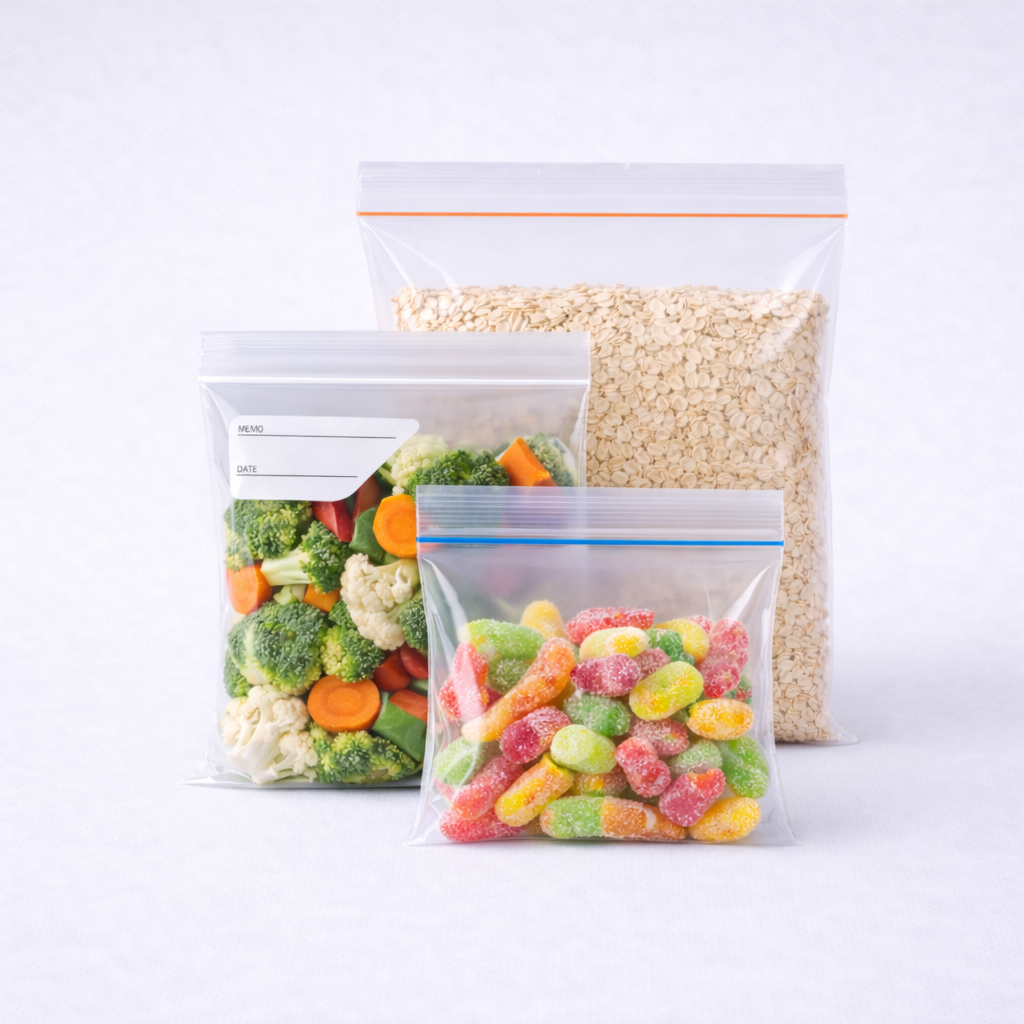 rr colored single zipper bag